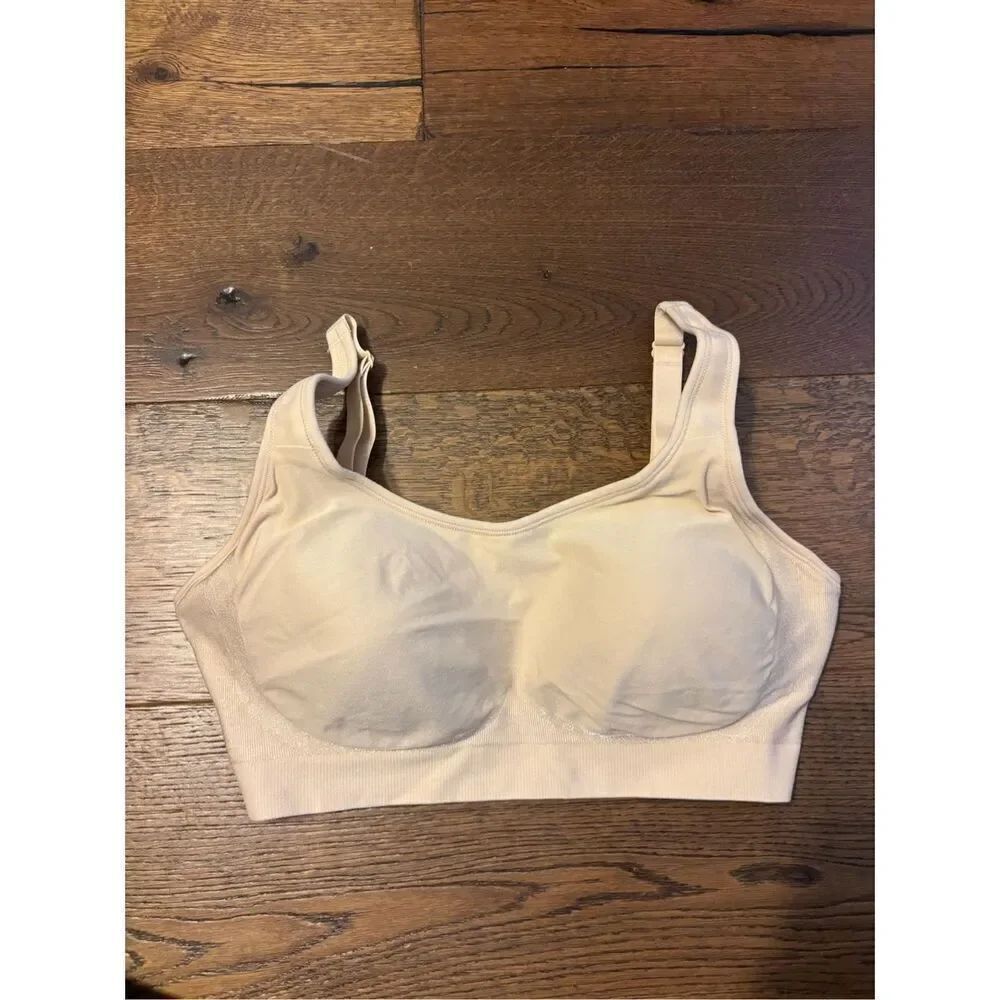 True kind seamless bra L nude